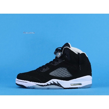 Air Jordan 5 Retro Oreo 2013 136027-035 Black/Cool Grey-White Sneakers