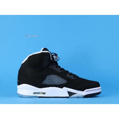 Air Jordan 5 Retro Oreo 2013 136027-035 Black/Cool Grey-White Sneakers