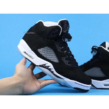 Air Jordan 5 Retro Oreo 2013 136027-035 Black/Cool Grey-White Sneakers