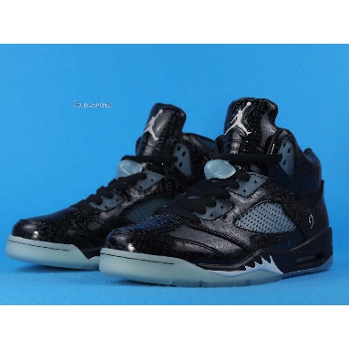 Air Jordan 5 Retro DB Doernbecher 633068-010 Black/White-Black Sneakers