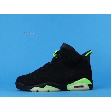 Air Jordan 6 Retro Electric Green CT8529-003 Black/Electric Green Sneakers