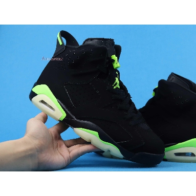 Air Jordan 6 Retro Electric Green CT8529-003 Black/Electric Green Sneakers