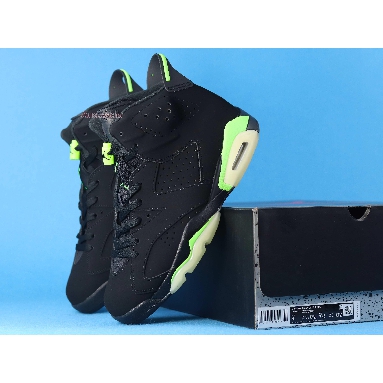 Air Jordan 6 Retro Electric Green CT8529-003 Black/Electric Green Sneakers