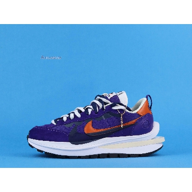 Sacai X Nike VaporWaffle Dark Iris DD1875-500 Dark Iris/Campfire Orange/White Mens Womens Shoes