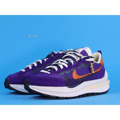 Sacai X Nike VaporWaffle Dark Iris DD1875-500 Dark Iris/Campfire Orange/White Mens Womens Shoes