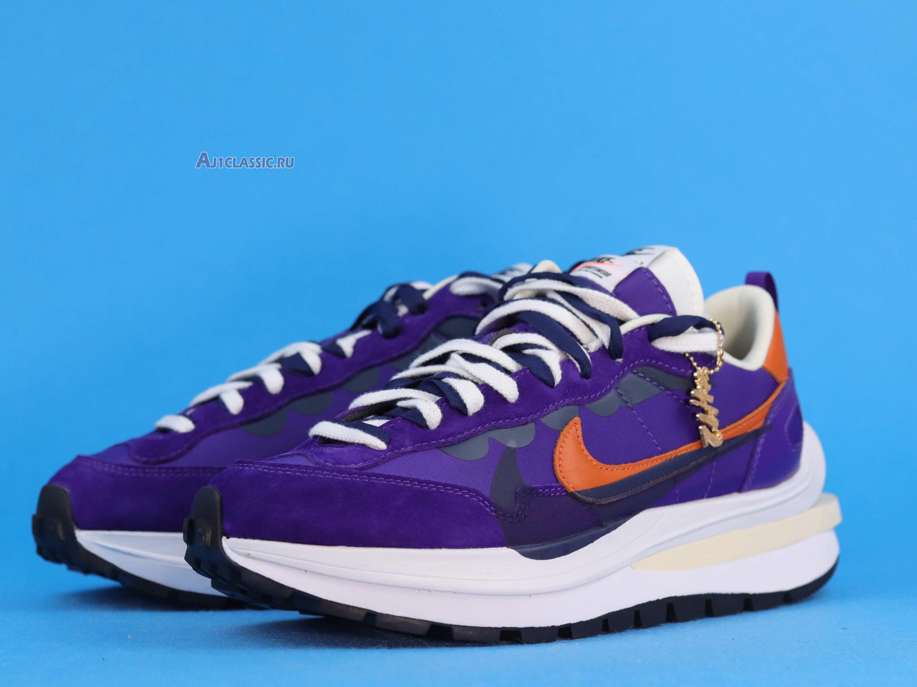 New Sacai X Nike VaporWaffle "Dark Iris" DD1875-500 Shoes