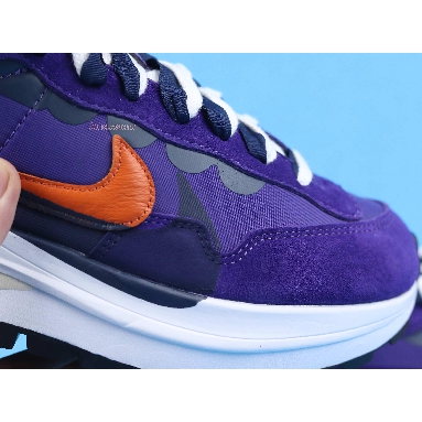 Sacai X Nike VaporWaffle Dark Iris DD1875-500 Dark Iris/Campfire Orange/White Mens Womens Shoes