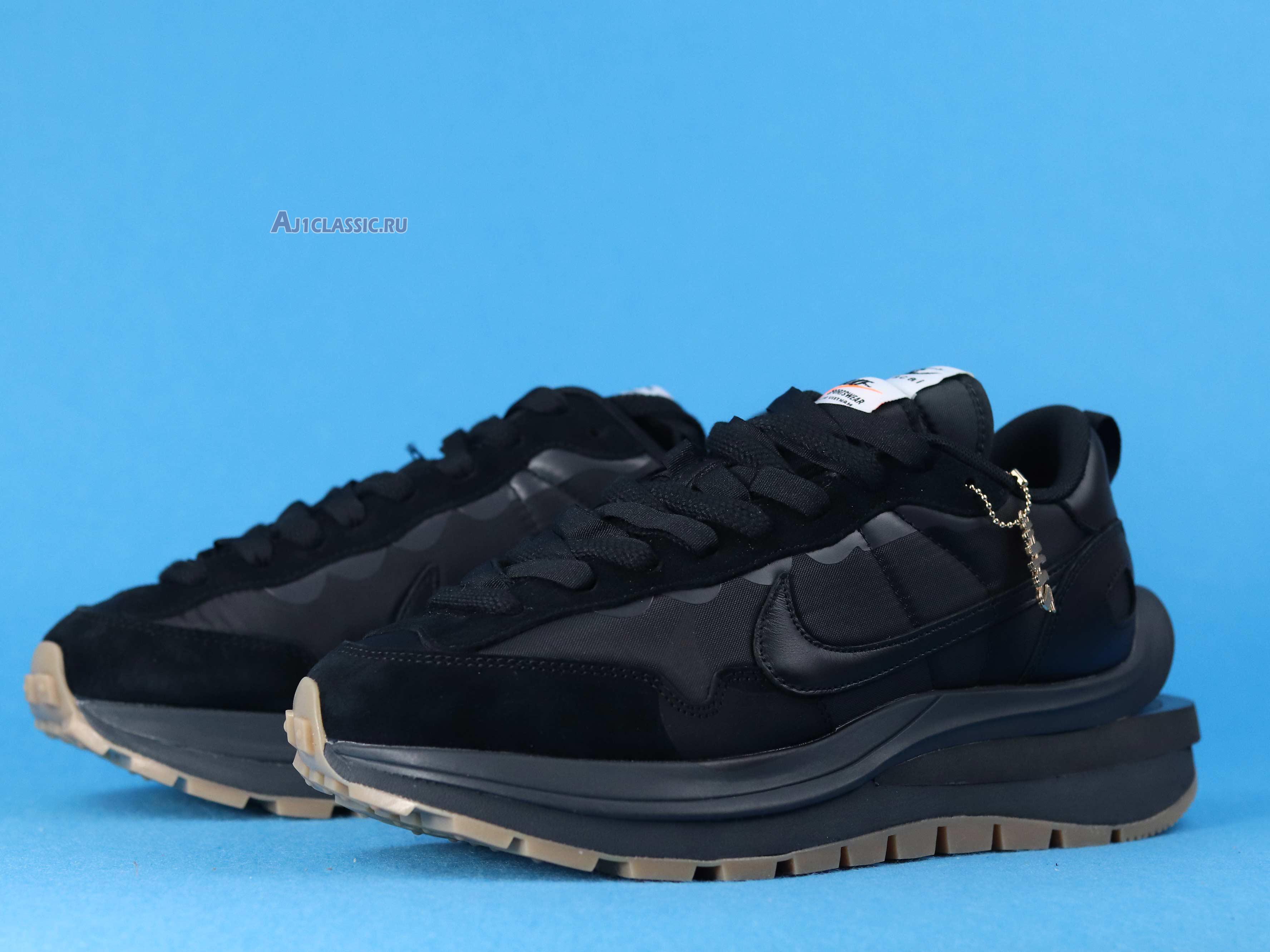 New Sacai X Nike VaporWaffle "Black Gum" DD1875-001 Shoes