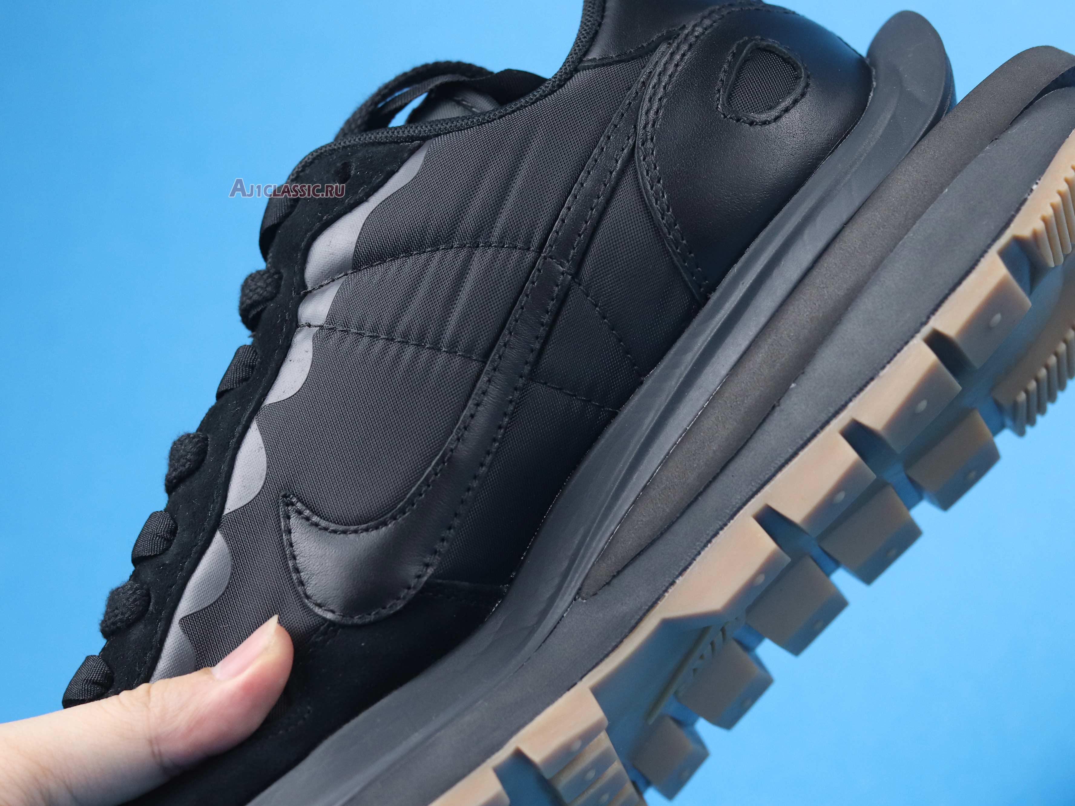 New Sacai X Nike VaporWaffle "Black Gum" DD1875-001 Shoes