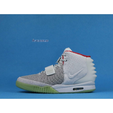 Nike Air Yeezy 2 NRG Pure Platinum 508214-010 Wolf Grey/Pure Platinum Mens Womens Shoes