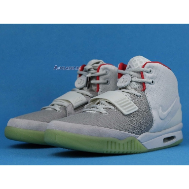 Nike Air Yeezy 2 NRG Pure Platinum 508214-010 Wolf Grey/Pure Platinum Mens Womens Shoes