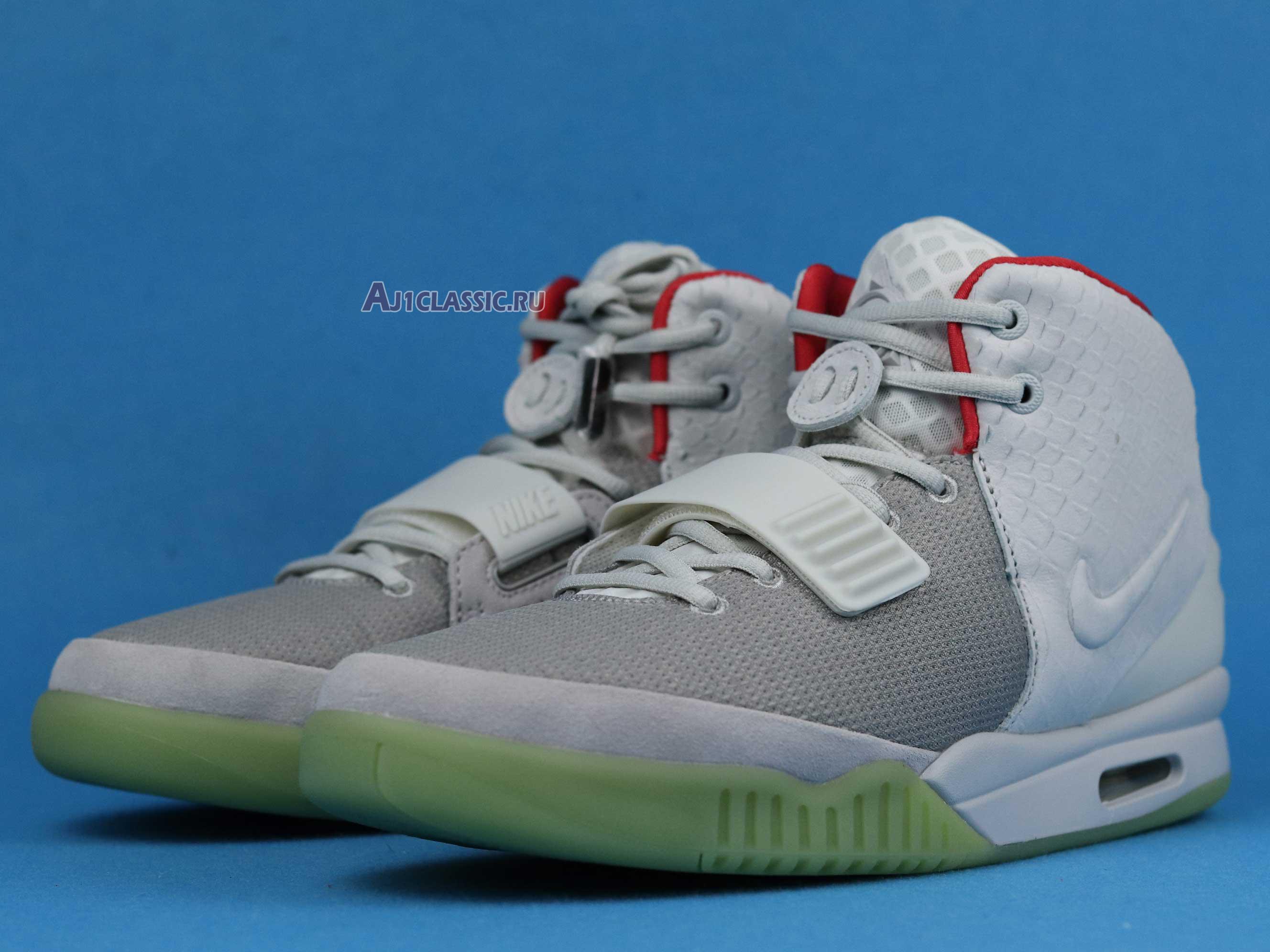 New Nike Air Yeezy 2 NRG "Pure Platinum" 508214-010 Shoes