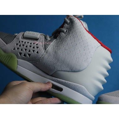 Nike Air Yeezy 2 NRG Pure Platinum 508214-010 Wolf Grey/Pure Platinum Mens Womens Shoes