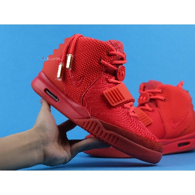 Nike Air Yeezy 2 SP Red October 508214-660 Red/Red Mens Womens Shoes