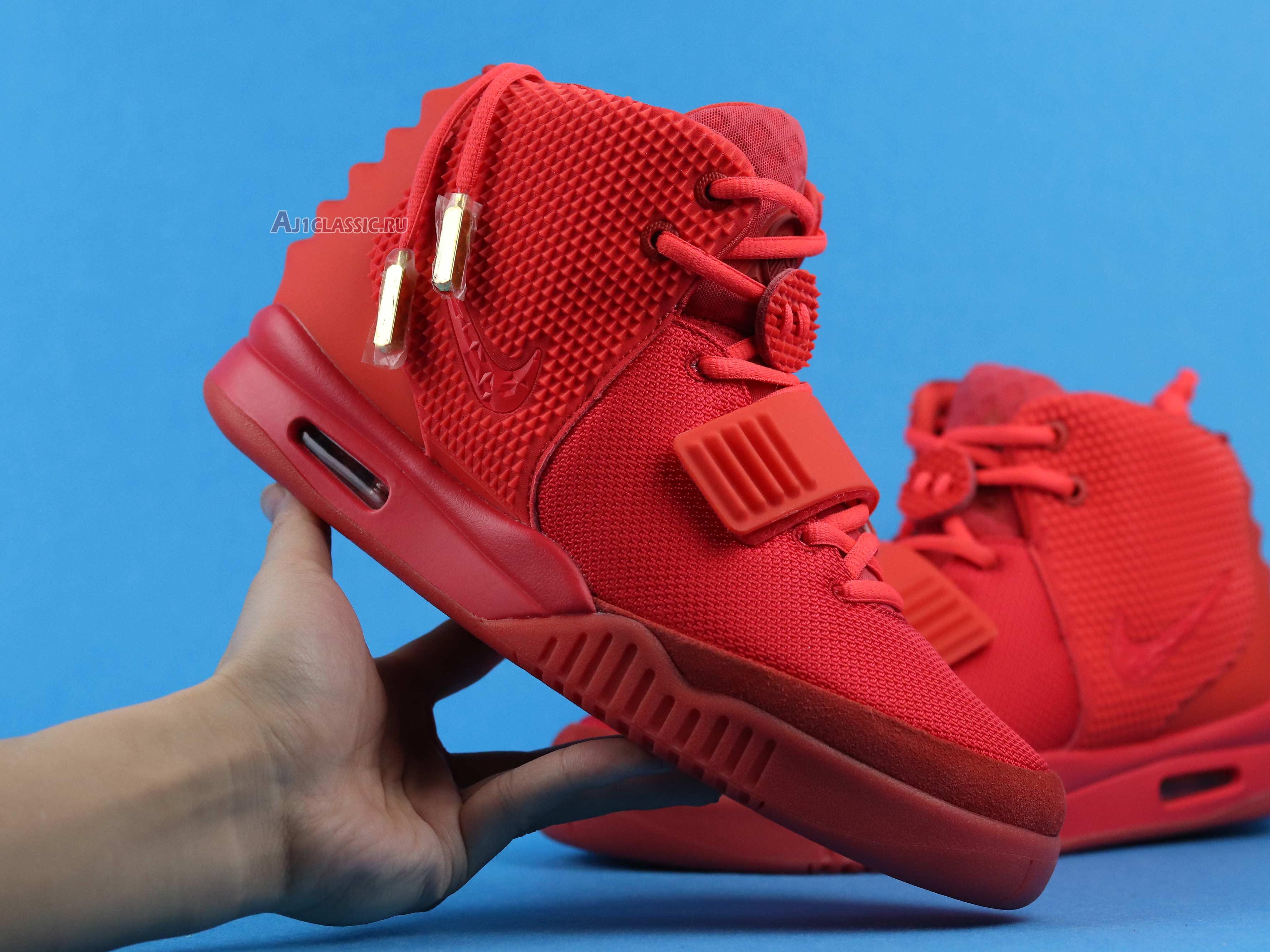 New Nike Air Yeezy 2 SP "Red October" 508214-660 Shoes