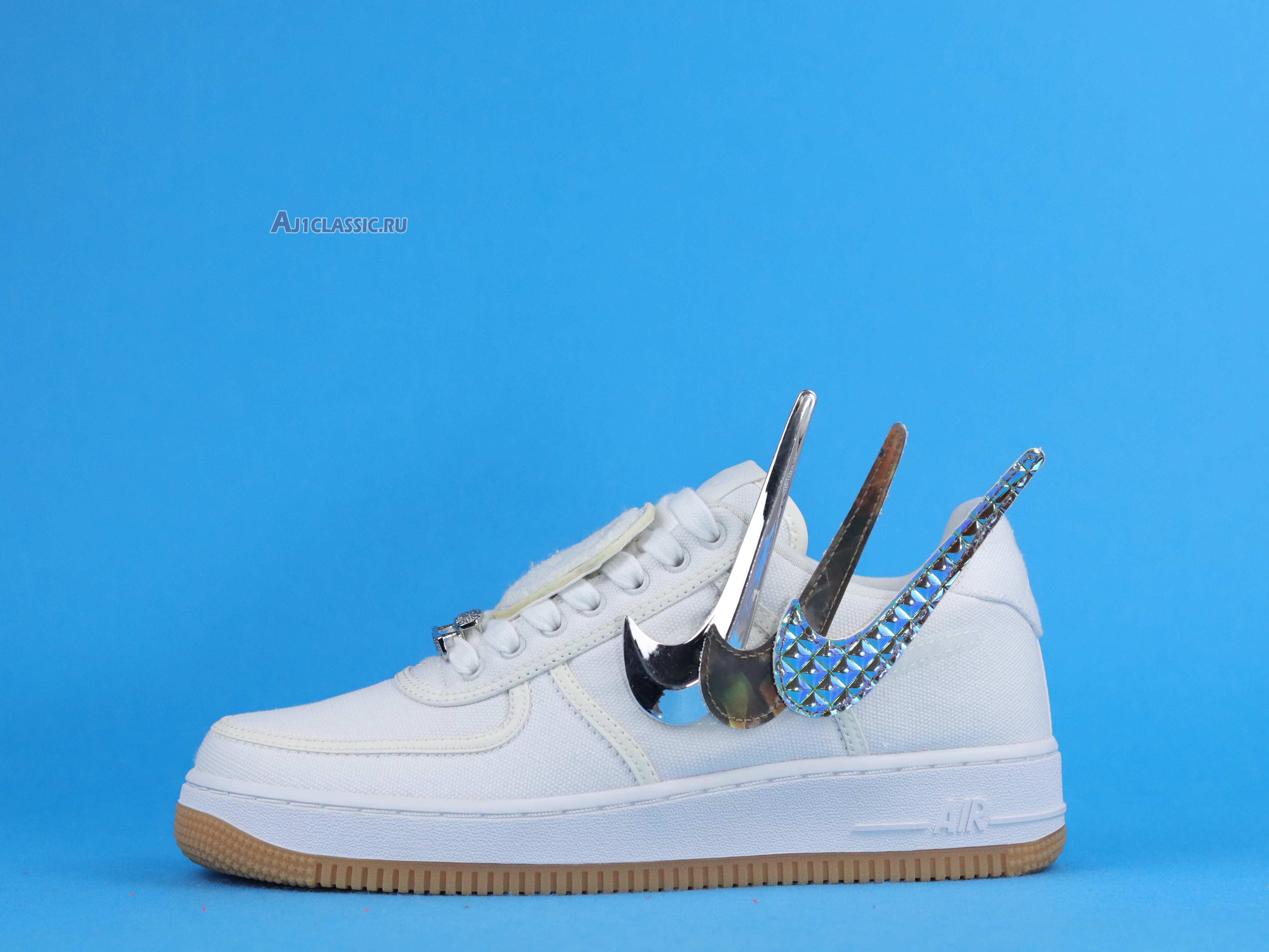 New Travis Scott x Nike Air Force 1 "Travis Scott" AQ4211-100 Shoes