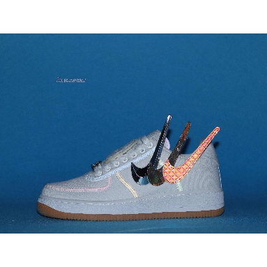 Travis Scott x Nike Air Force 1 Travis Scott AQ4211-100 White/White-White Mens Womens Shoes