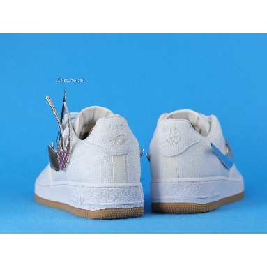 Travis Scott x Nike Air Force 1 Travis Scott AQ4211-100 White/White-White Mens Womens Shoes