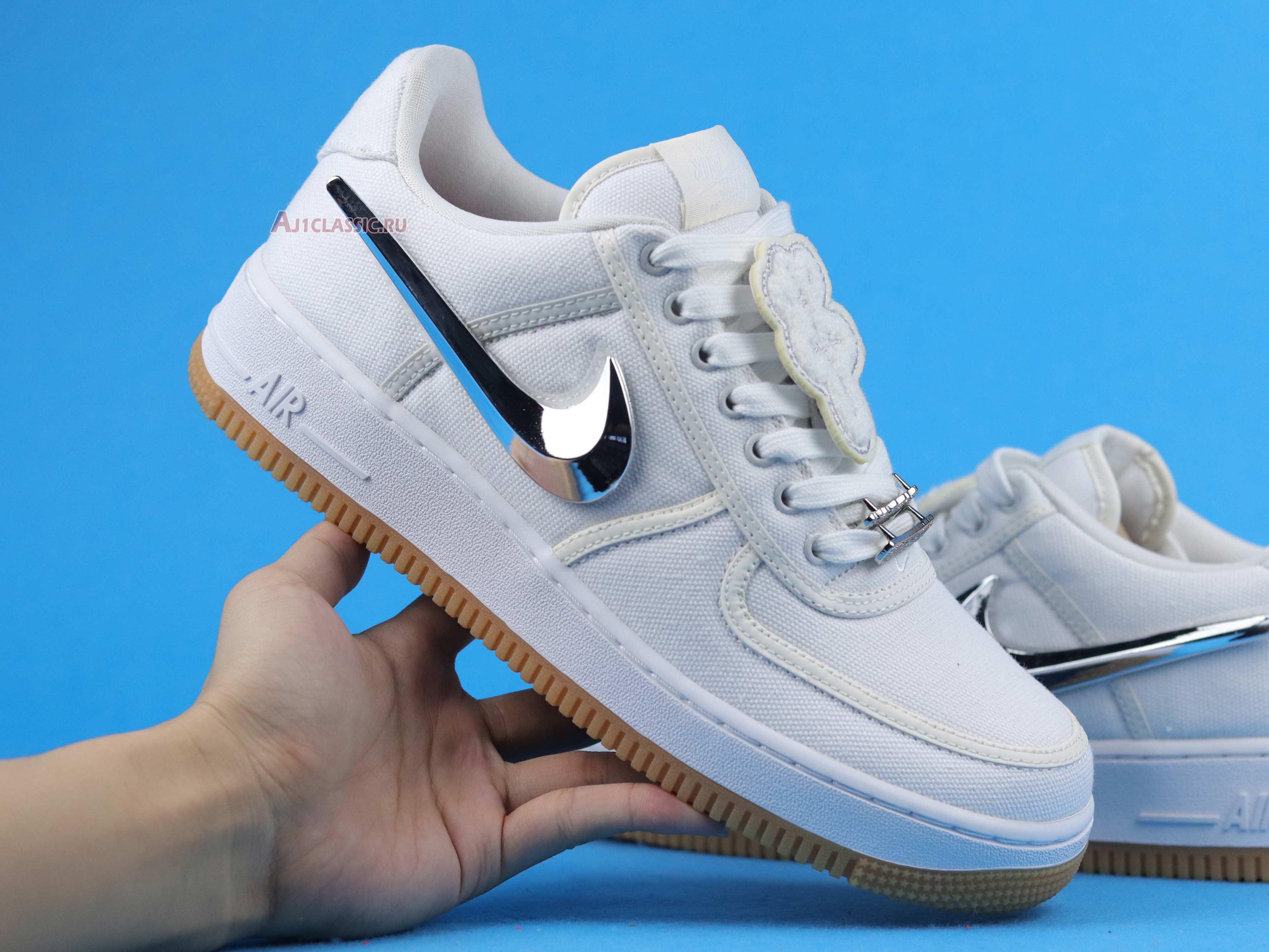 New Travis Scott x Nike Air Force 1 "Travis Scott" AQ4211-100 Shoes