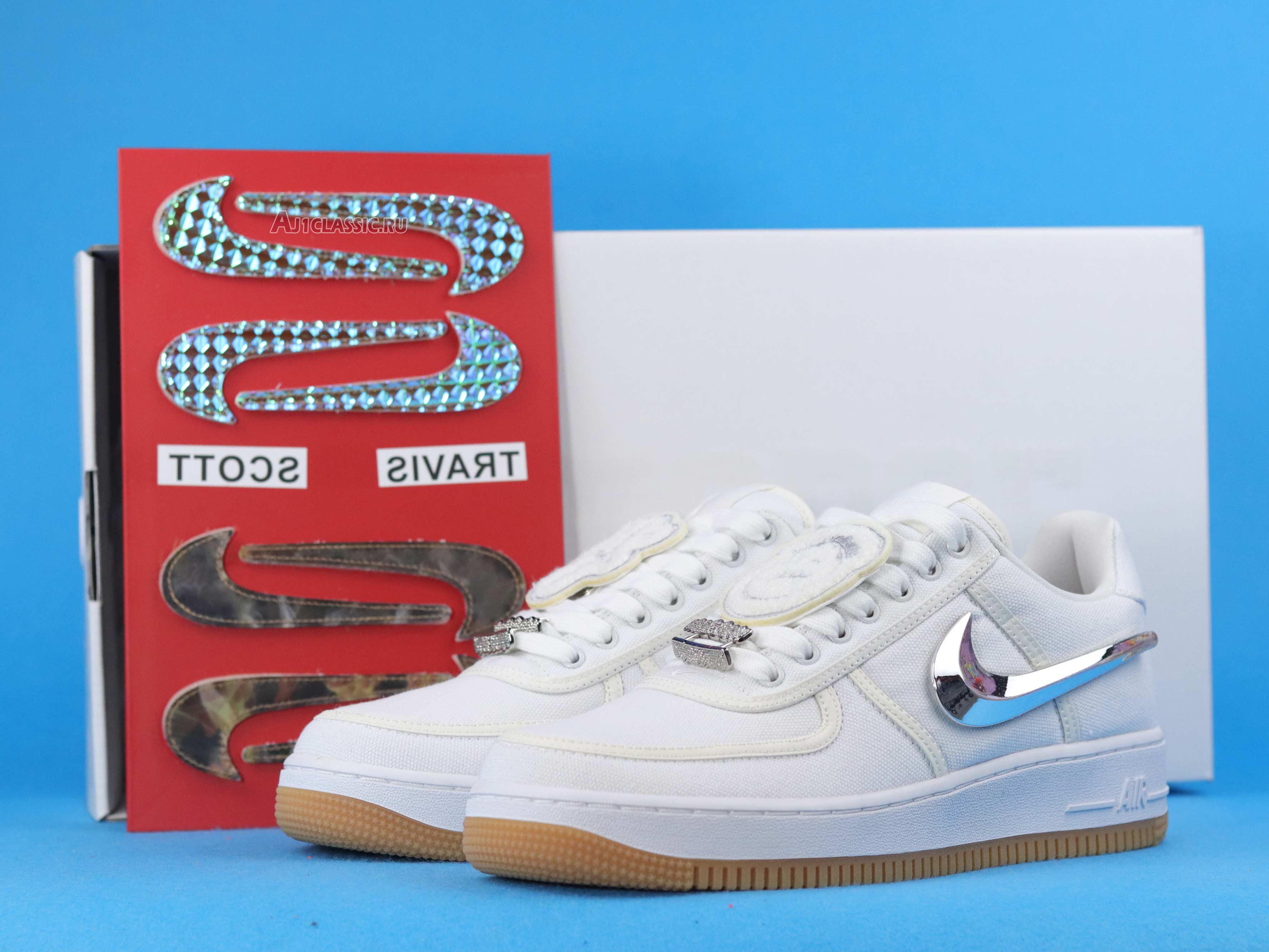 New Travis Scott x Nike Air Force 1 "Travis Scott" AQ4211-100 Shoes