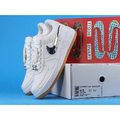 Travis Scott x Nike Air Force 1 Travis Scott AQ4211-100 White/White-White Mens Womens Shoes