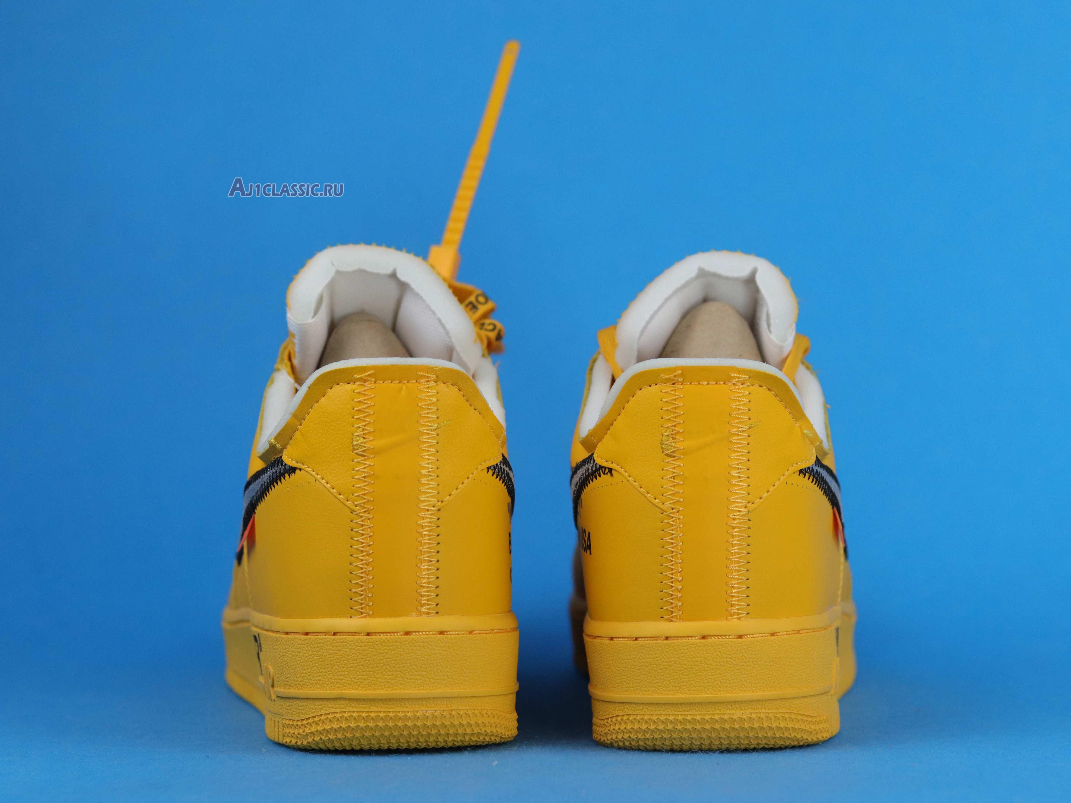 New Off-White x Nike Air Force 1 Low "Lemonade" DD1876-700 Shoes