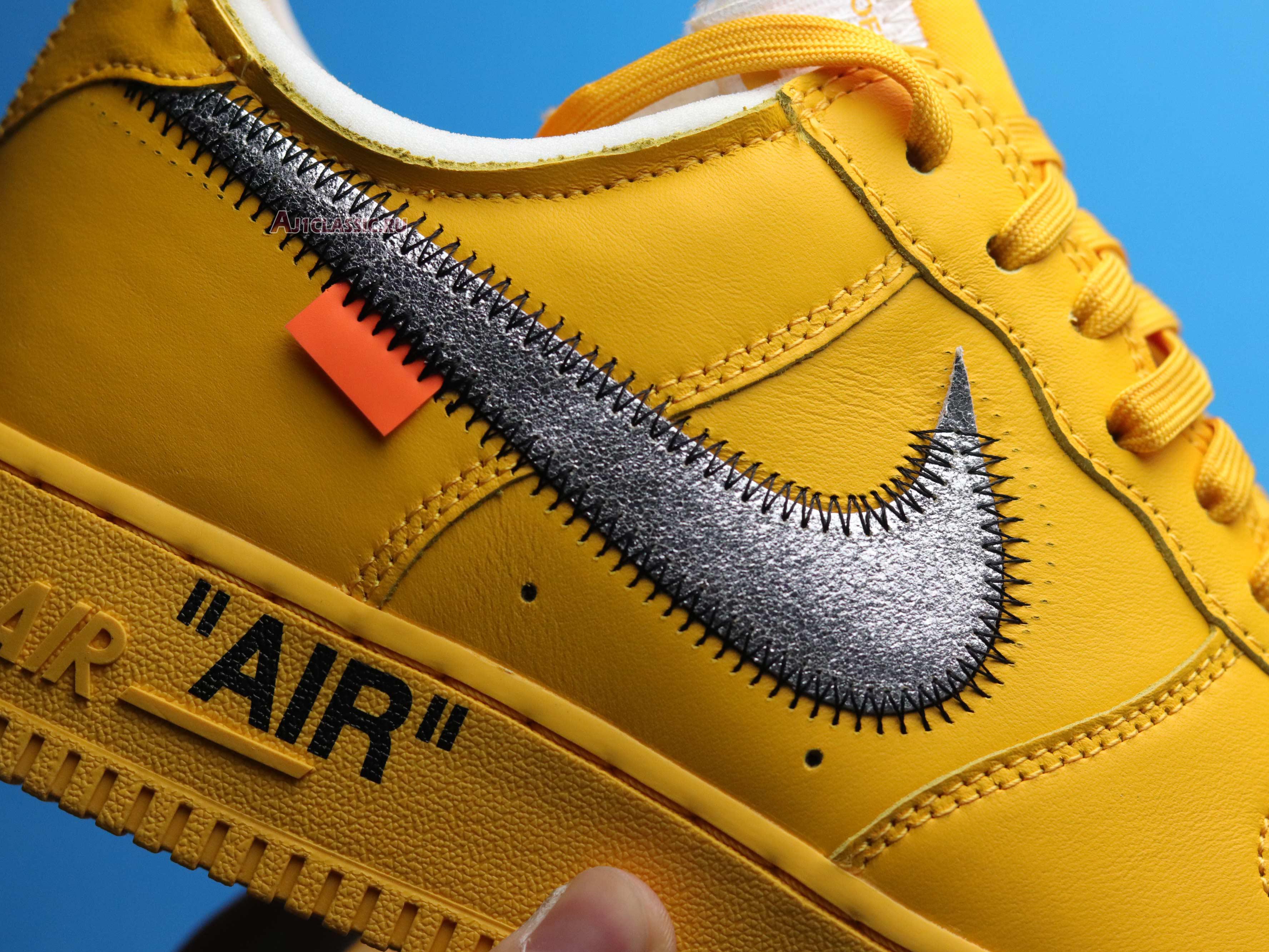 New Off-White x Nike Air Force 1 Low "Lemonade" DD1876-700 Shoes