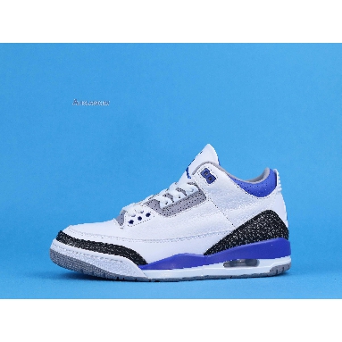 Air Jordan 3 Retro Racer Blue CT8532-145 White/Black/Cement Grey/Racer Blue Sneakers