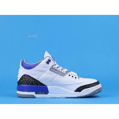 Air Jordan 3 Retro Racer Blue CT8532-145 White/Black/Cement Grey/Racer Blue Sneakers