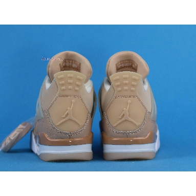 Air Jordan 4 Retro Shimmer DJ0675-200 Shimmer/Bronze Eclipse/Orange Quartz/Metallic Silver Mens Womens Shoes