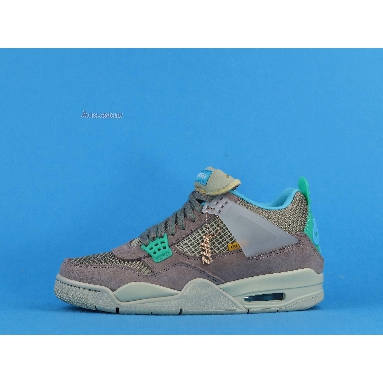 Union LA x Air Jordan 4 Retro Taupe Haze DJ5718-242 Taupe Haze/Blue Fury/Khaki/Roma Green Mens Womens Shoes