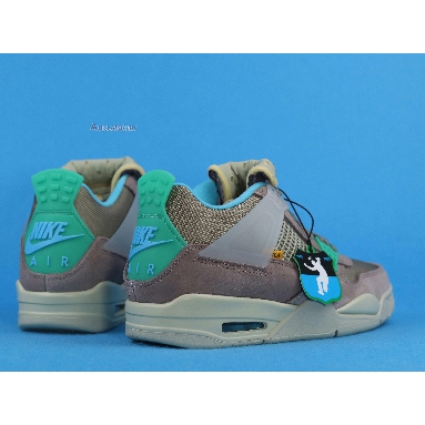 Union LA x Air Jordan 4 Retro Taupe Haze DJ5718-242 Taupe Haze/Blue Fury/Khaki/Roma Green Mens Womens Shoes