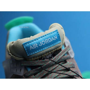 Union LA x Air Jordan 4 Retro Taupe Haze DJ5718-242 Taupe Haze/Blue Fury/Khaki/Roma Green Mens Womens Shoes