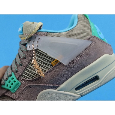 Union LA x Air Jordan 4 Retro Taupe Haze DJ5718-242 Taupe Haze/Blue Fury/Khaki/Roma Green Mens Womens Shoes