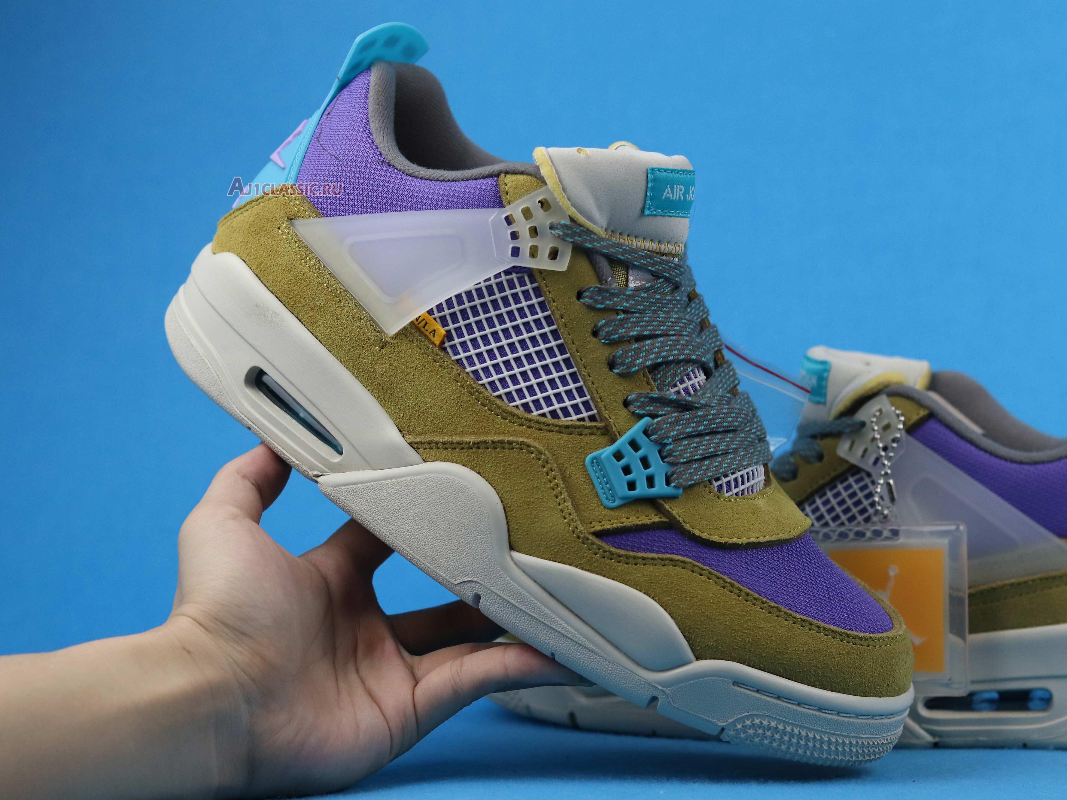 Union LA x Air Jordan 4 Retro "Desert Moss" DJ5718-300