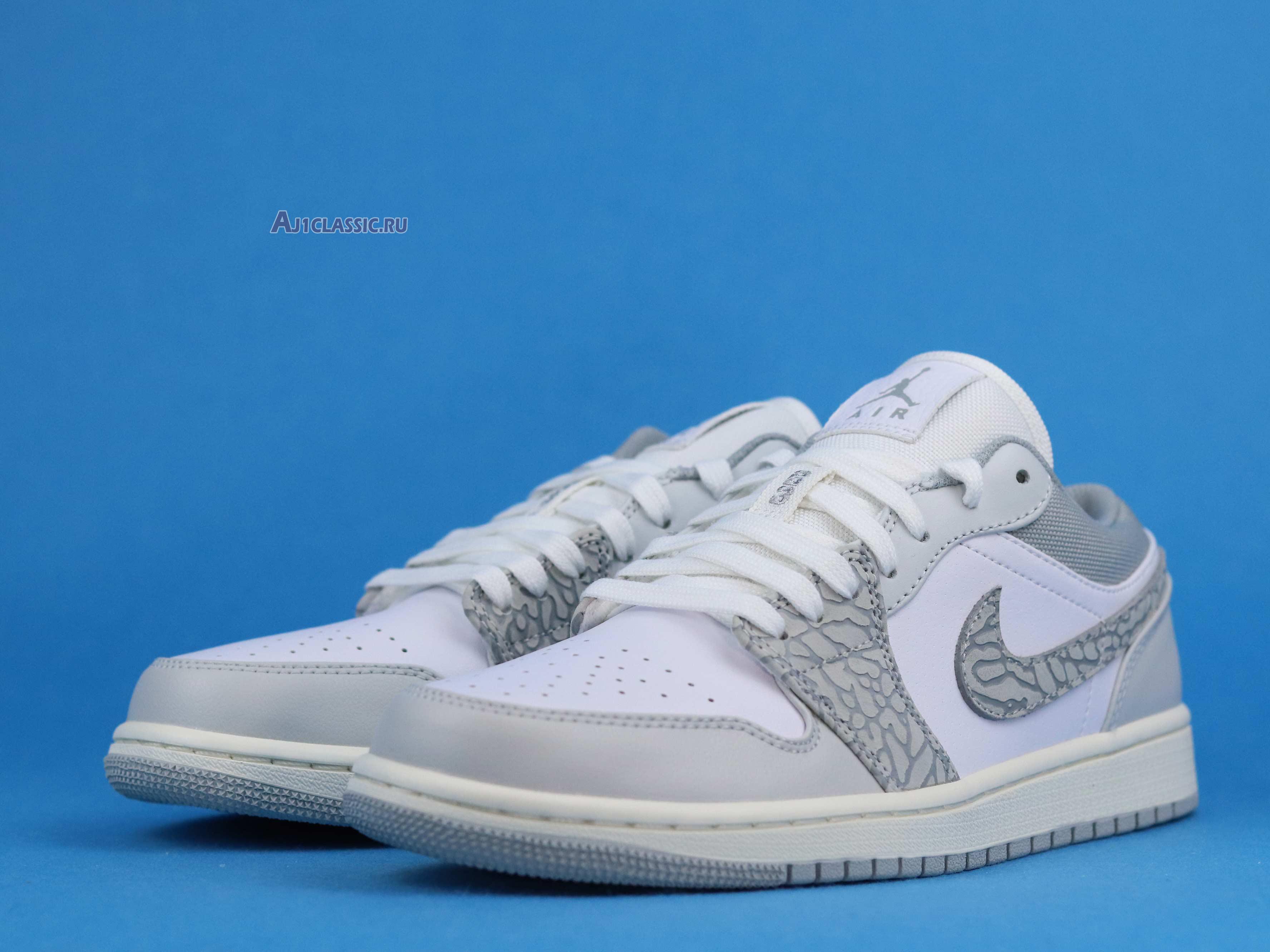 Air Jordan 1 Low Premium "Elephant Print" DH4269-100