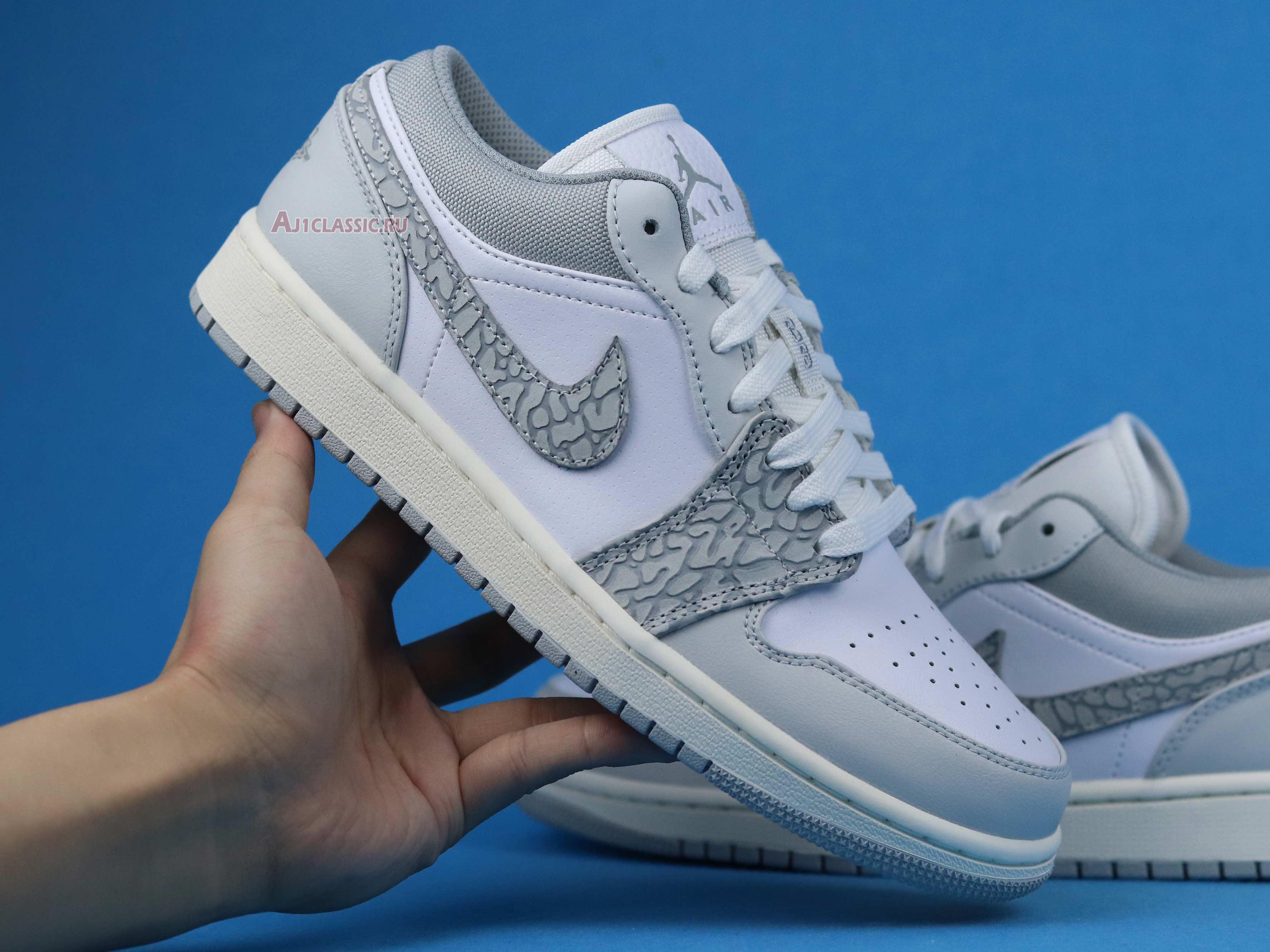 Air Jordan 1 Low Premium "Elephant Print" DH4269-100