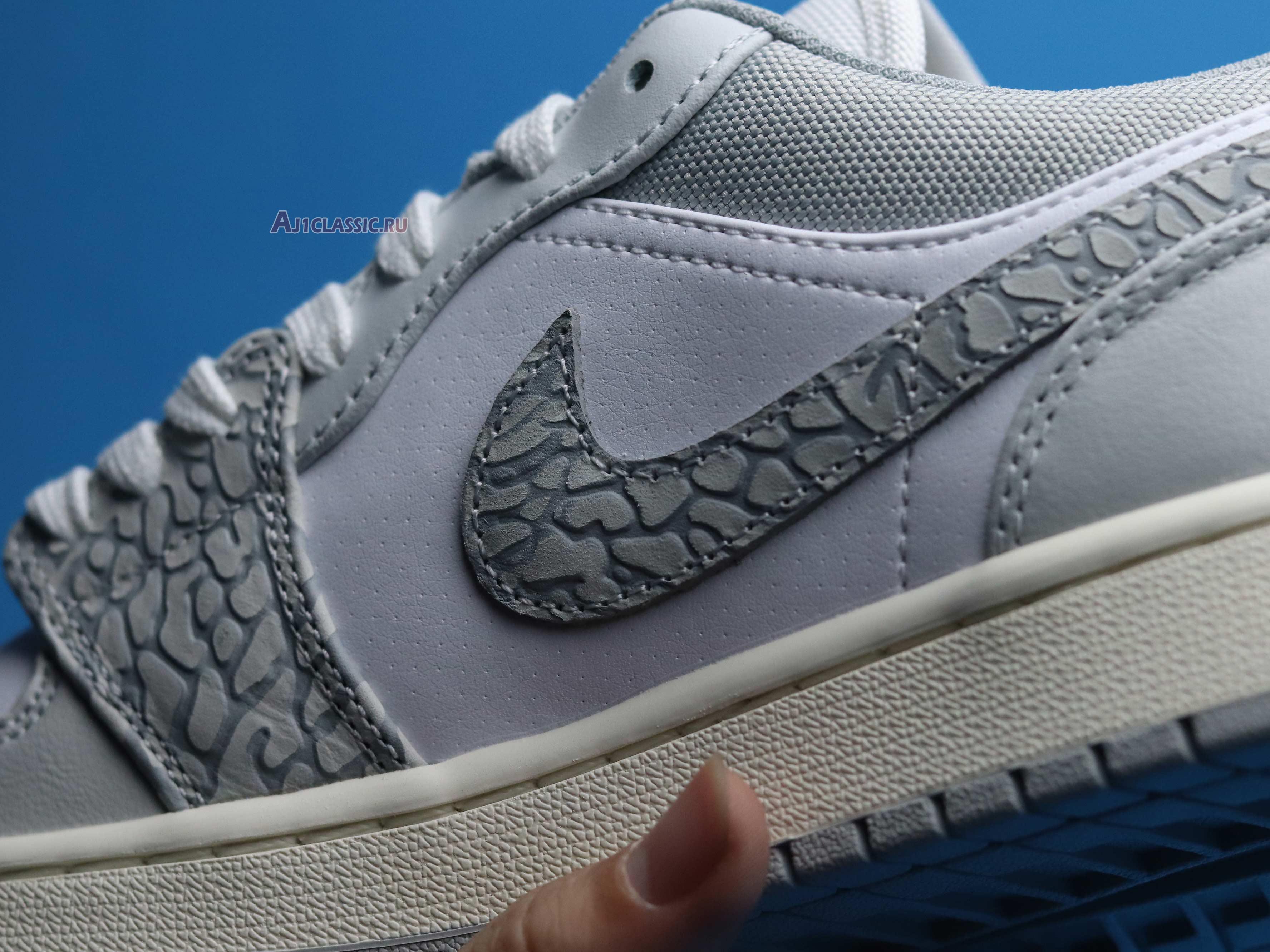 Air Jordan 1 Low Premium "Elephant Print" DH4269-100