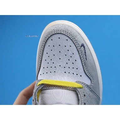 Air Jordan 1 High Switch Light Smoke Grey CW6576-100 White/Light Smoke Grey/Sail/Tour Yellow Sneakers