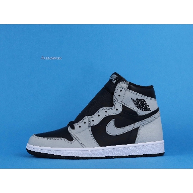 Air Jordan 1 Retro High OG Shadow 2.0 555088-035 Black/Light Smoke Grey/White Sneakers