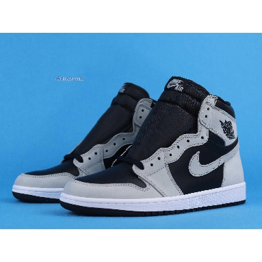 Air Jordan 1 Retro High OG Shadow 2.0 555088-035 Black/Light Smoke Grey/White Sneakers