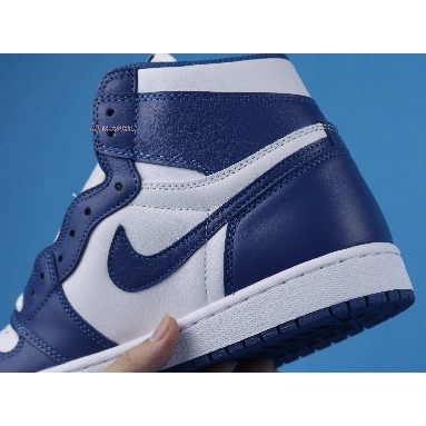 Air Jordan 1 Retro High OG "Storm Blue" 555088-127 White/Storm Blue Sneakers