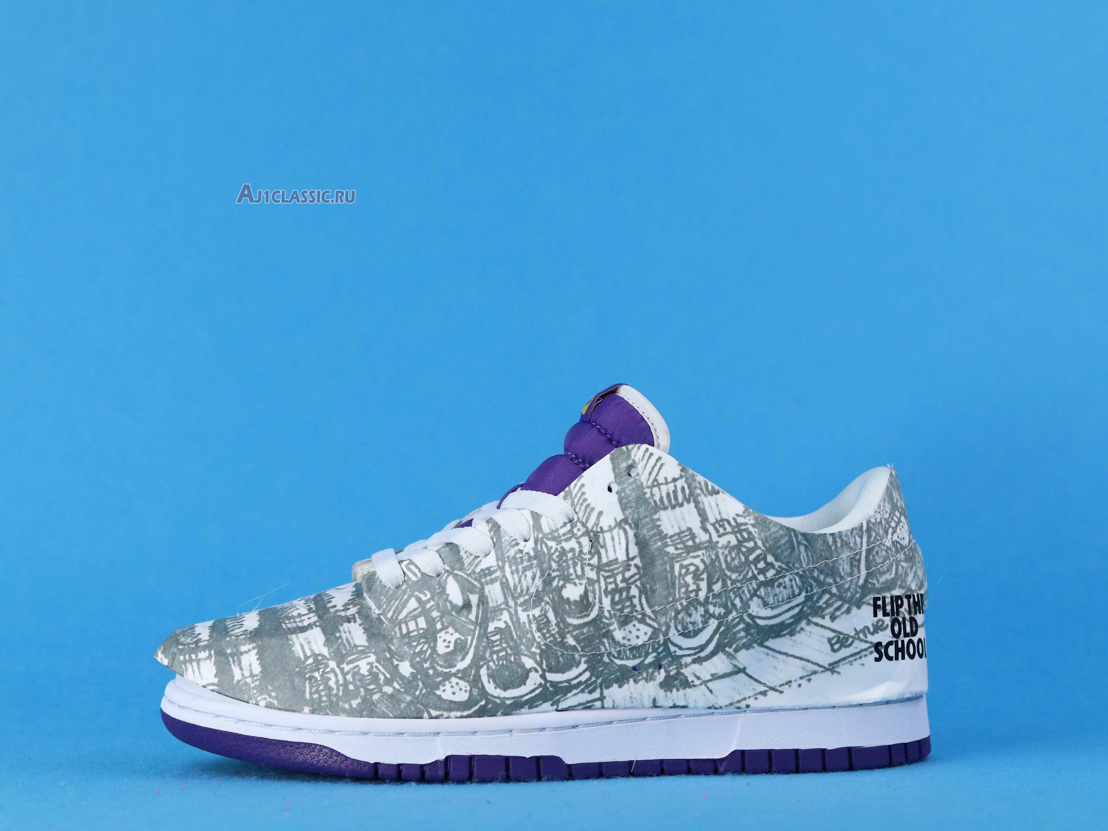 New Nike Dunk Low "Flip The Old School" DJ4636-100 Shoes