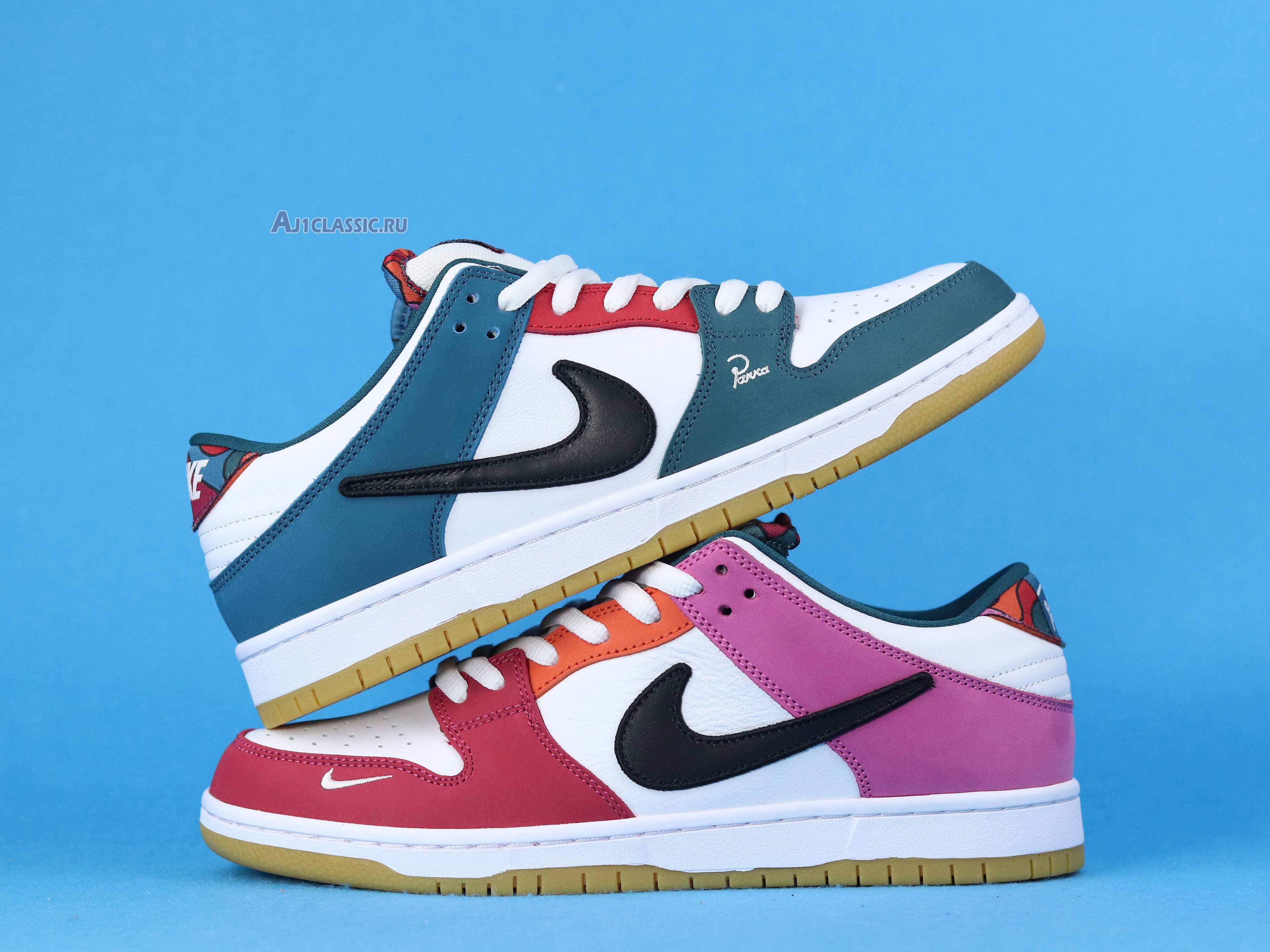 New Parra x Nike SB Dunk Low DH7695-100 Shoes