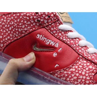 Stingwater x Nike SB Dunk Low Magic Mushroom DH7650-600 University Red/White Mens Womens Shoes