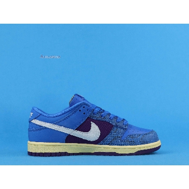 Undefeated x Nike Dunk Low SP Dunk vs AF1 DH6508-400 Royal/Purple-White Mens Womens Shoes