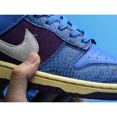 Undefeated x Nike Dunk Low SP Dunk vs AF1 DH6508-400 Royal/Purple-White Mens Womens Shoes