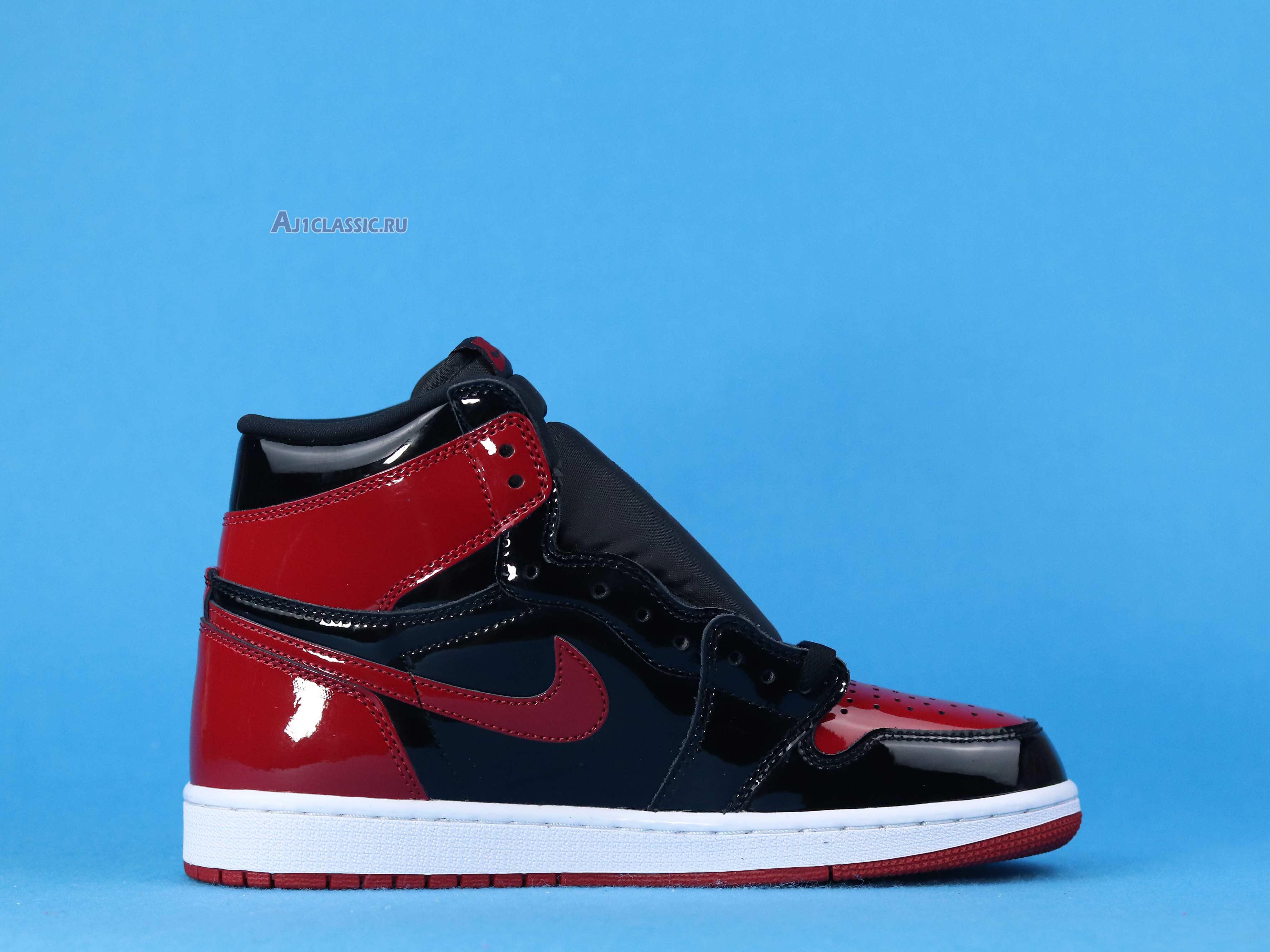 Air Jordan 1 Retro High OG Patent "Bred" 555088-063