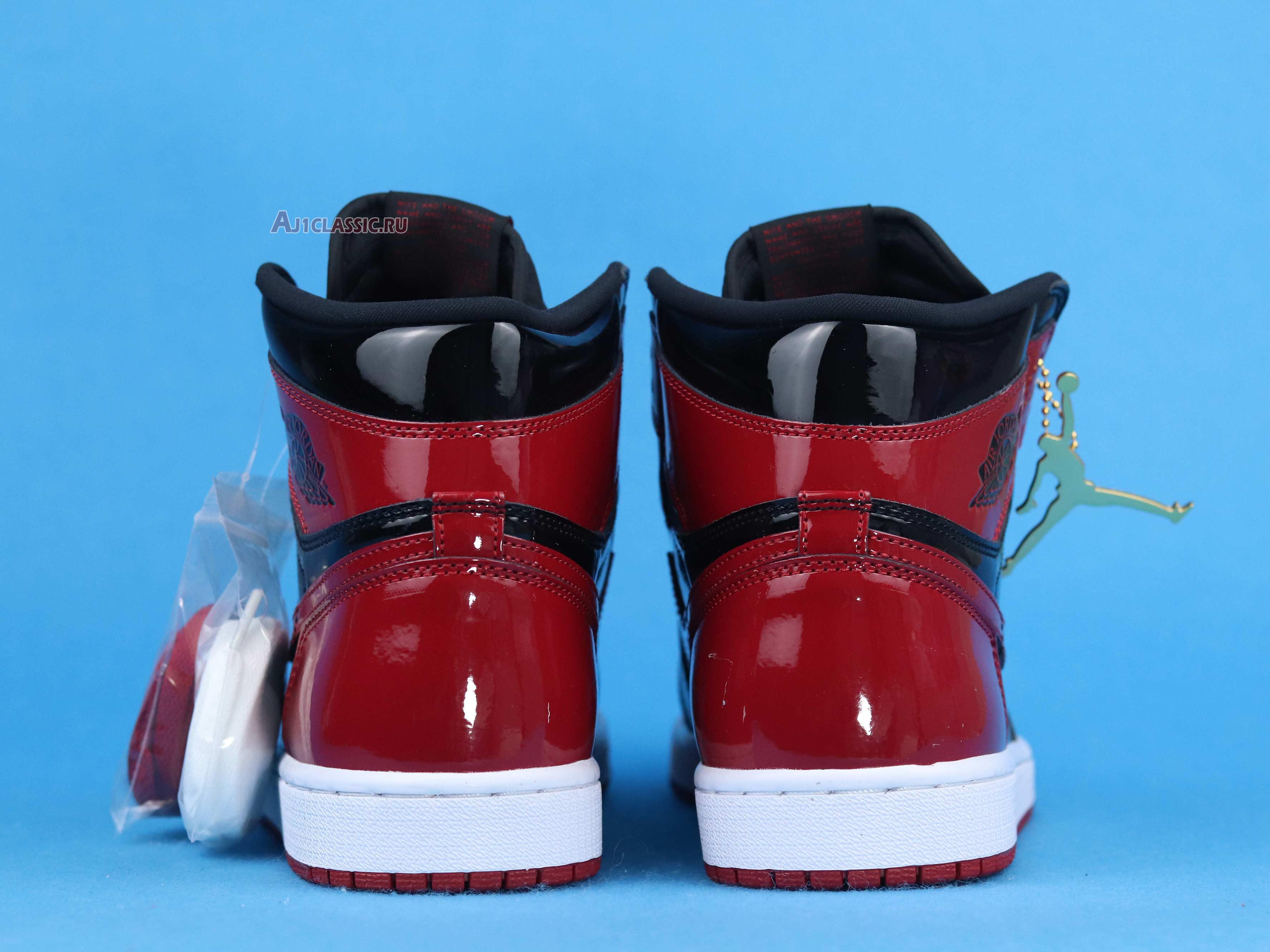 Air Jordan 1 Retro High OG Patent "Bred" 555088-063