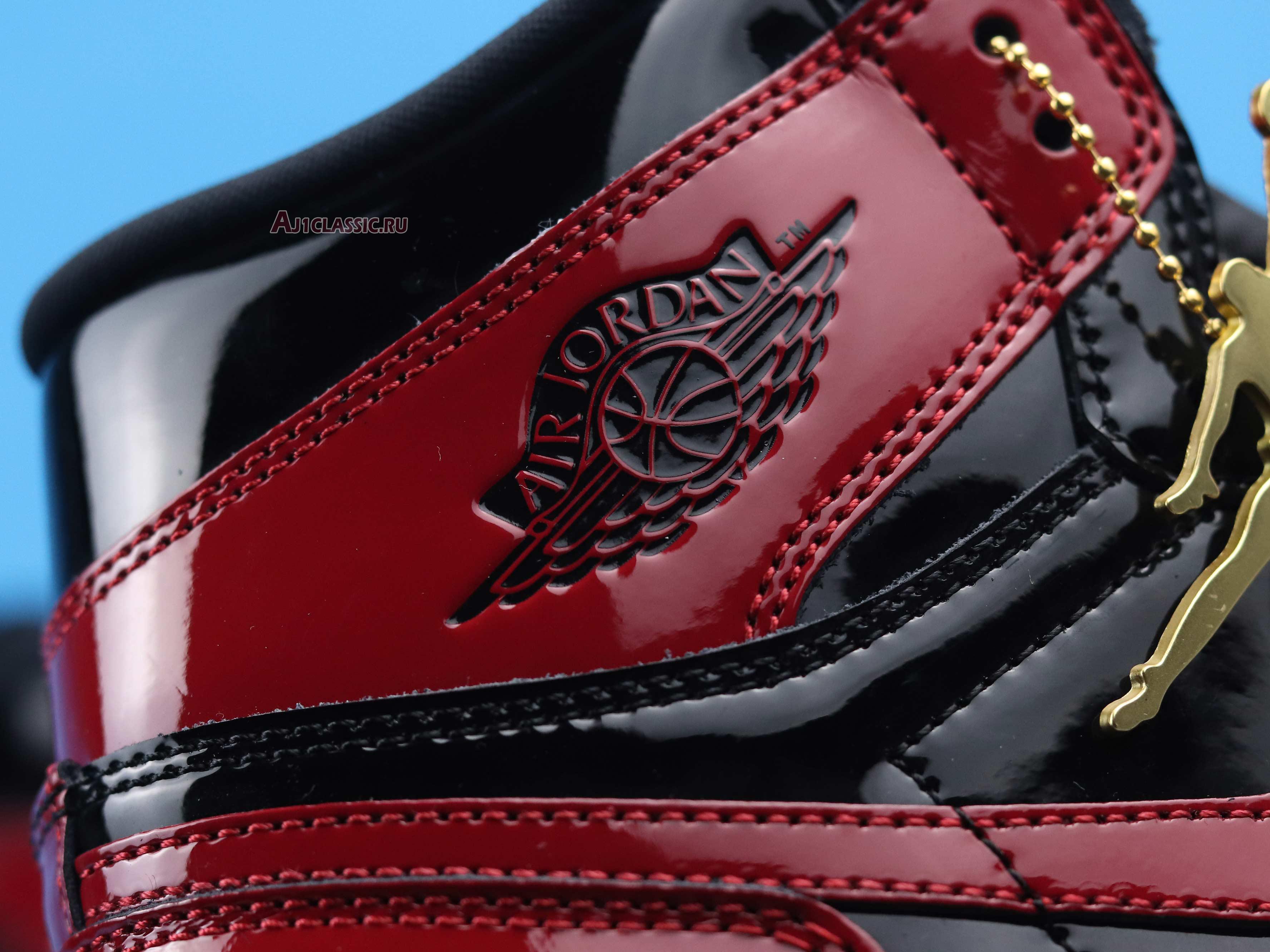 Air Jordan 1 Retro High OG Patent "Bred" 555088-063